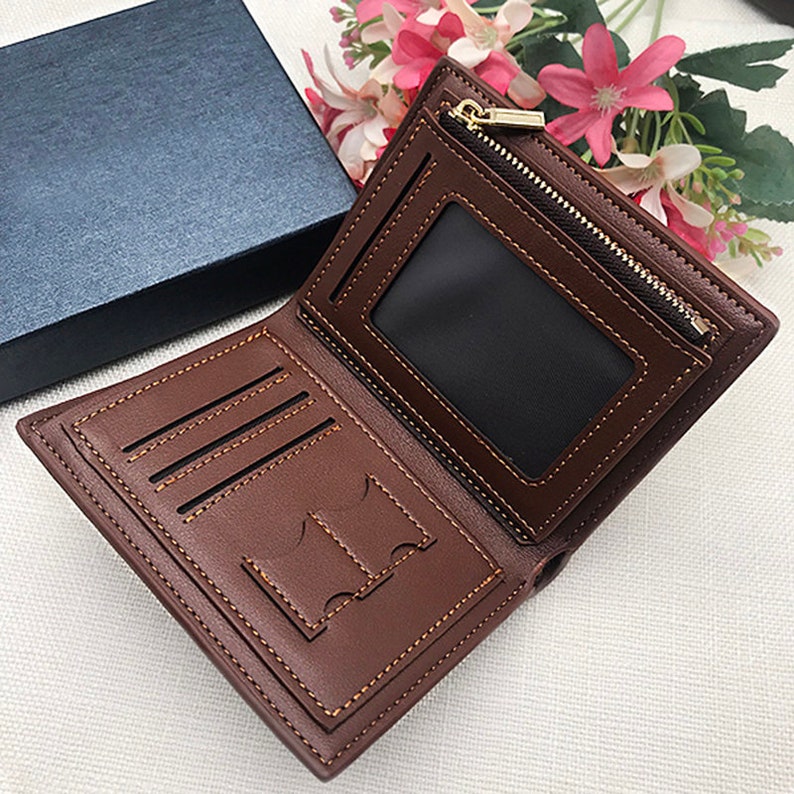 Personalized Trifold Wallets for Him/her Engraved Wallets for Etsy