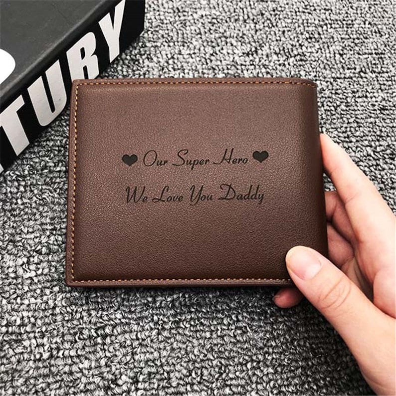 Personalized Wallets for Him or Her Men