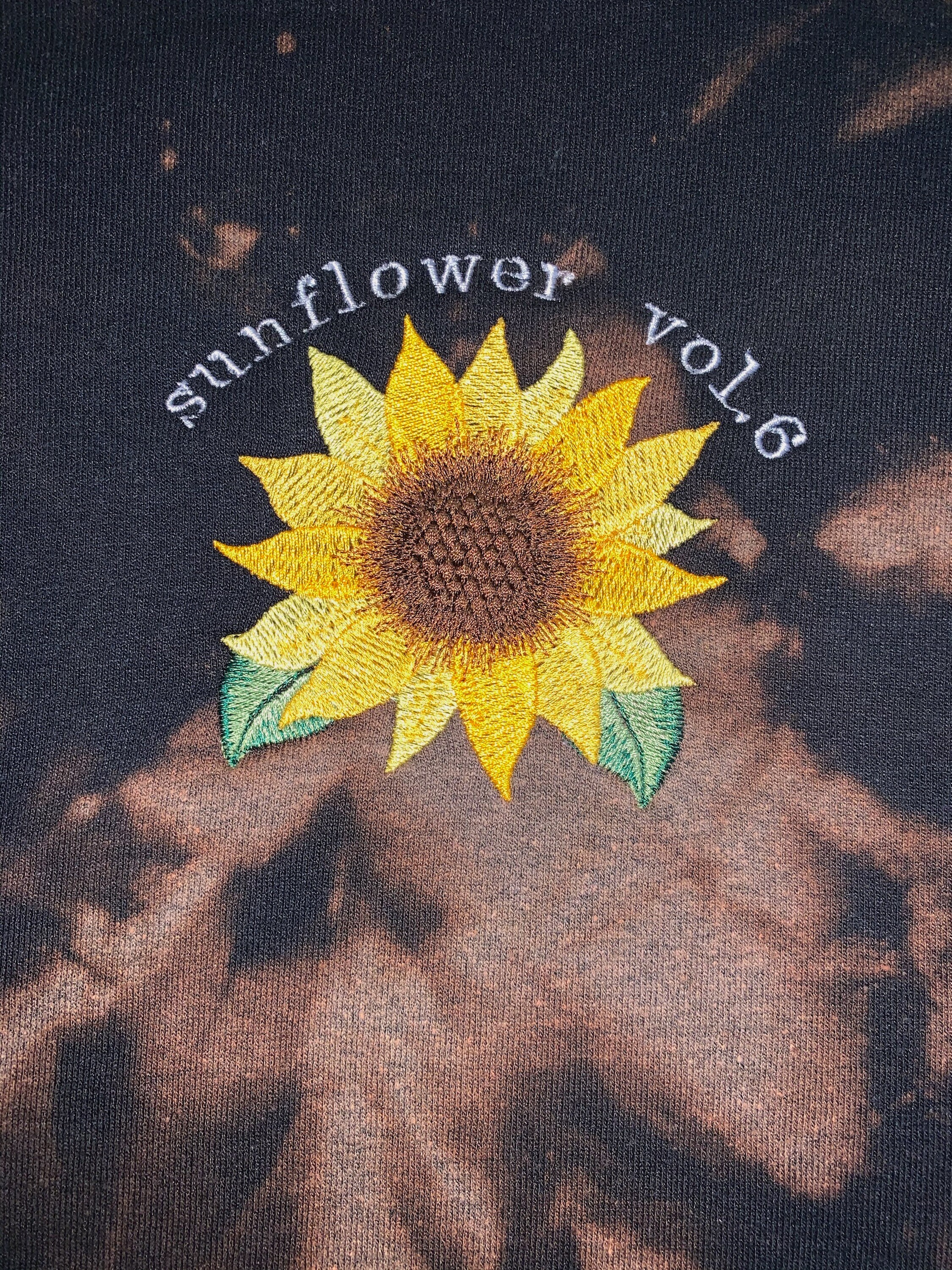 sunflower crewneck sweatshirt