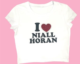 I Love <3 NH, T-shirt bébé personnalisé : personnalisation, personnalisation, t-shirt de tournée de concerts, garçons irlandais