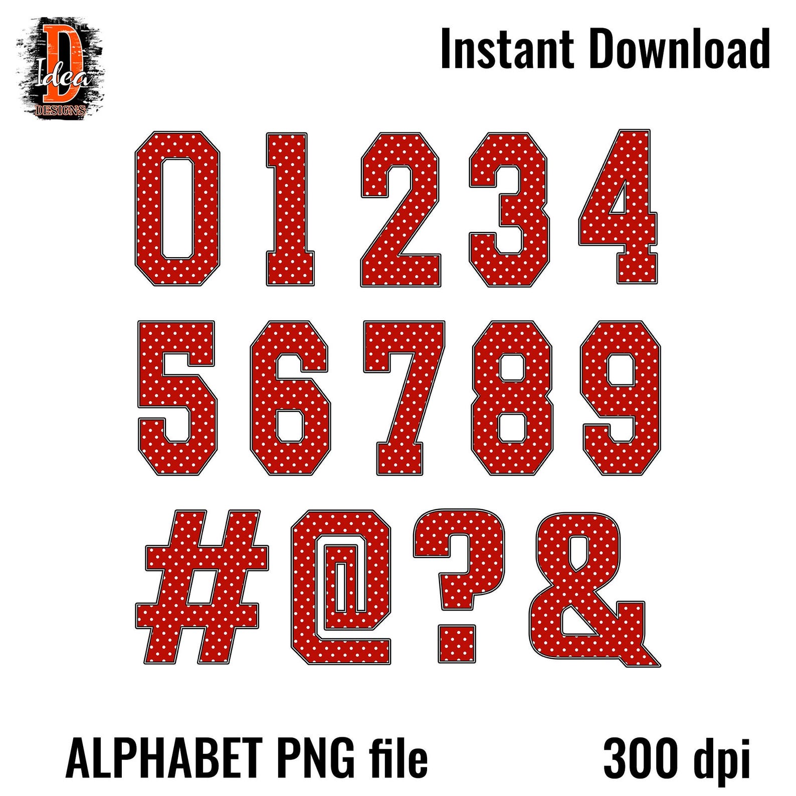 Cardinal Letter R Cardinal Red Polka Dots Alphabet PNG Letters, Baseball Sports, Kids ...