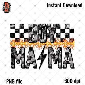 Boy Mama’s PNG ligthning bolt Digital Png Sublimation Design , Rocker mama ,little boy ,rock and roll ,Mini, Baby ,kid , Mommy&#39;s Little Boy