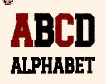 Maroon and black outlineLeopard Alphabet PNG Letters A–Z & 0–9, Kids Font, Digital Download, Sublimation