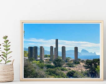 Stonehenge - Es Vedra Print | Magic Landscape Printable | Modern Wall Art For Your Living Room | Instant Download Poster | Ibiza Wall Art