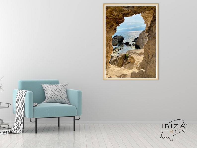 Secret Cave Printable Digital Download nature Photography Modern Wall ...