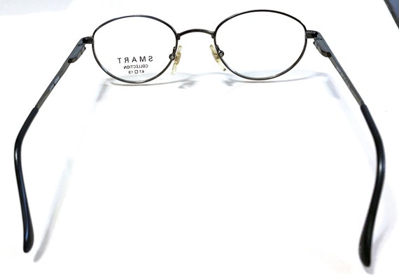 New Roundish Smart Eyeglasses Gunmetal Frame Blac… - image 3