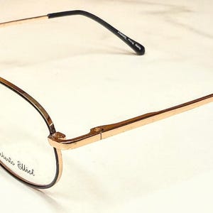 New Old Stock Roberto Elliot Eyeglasses Black / Gold Discontinued Frame