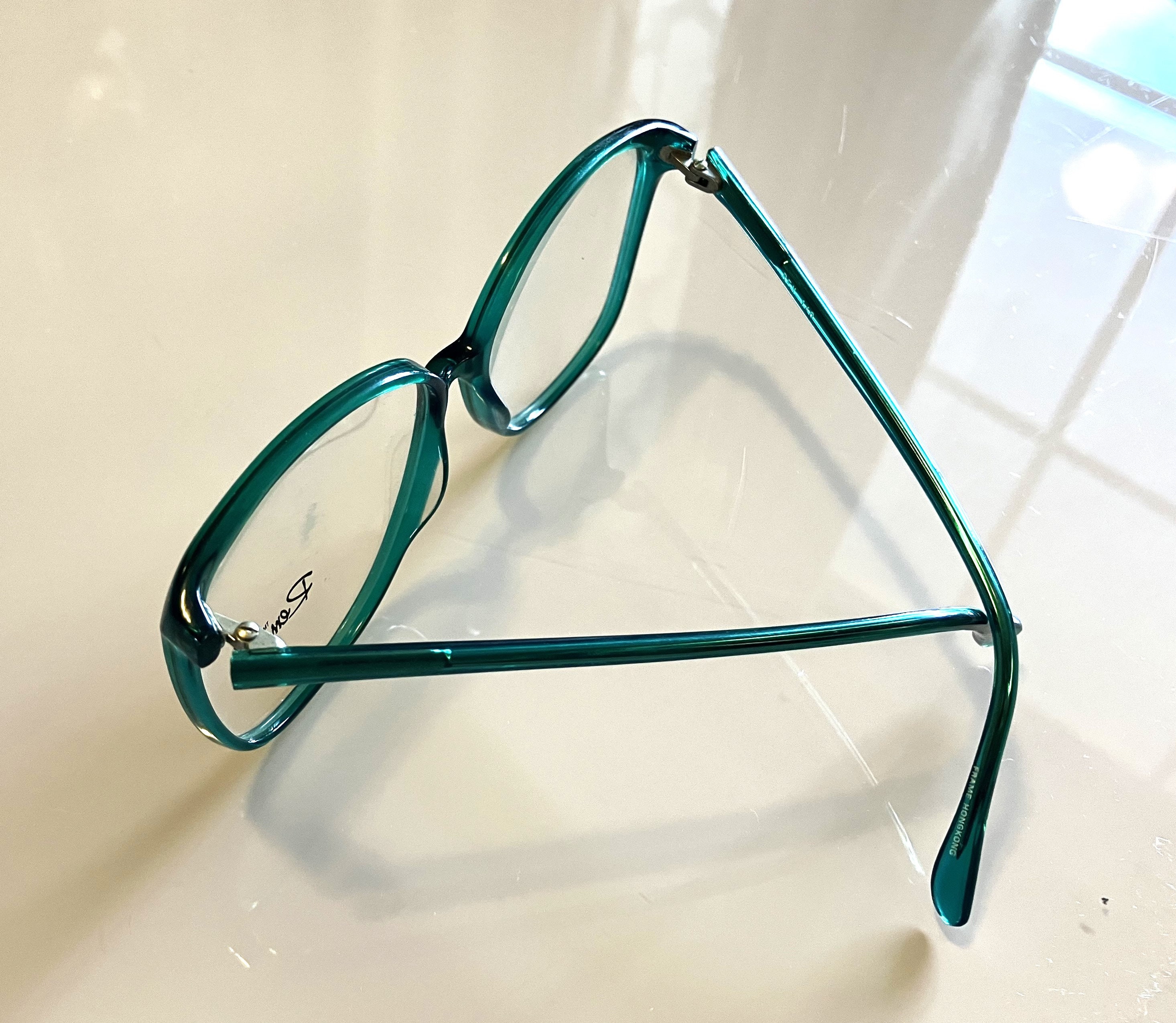 New REM Emerald Green Eyeglasses Seethrough Frames Candy Green Glasses SALE Etsy