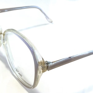 Neue Große Damen Pinkish Clear Rem Brillen Acetat See-Through-Rahmen ~ Auslaufmodell ~ Schiffe KOSTENLOS in den USA ~ reduzierter Restposten SALE