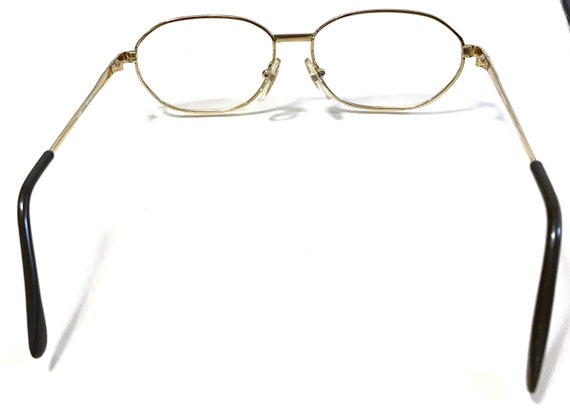 New Gold Focuss Eyeglasses Octagon-Shaped Frames … - image 2