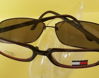 Tommy Hilfiger Jared MP OM215 Unisex Brown Tortoise  display picture 3