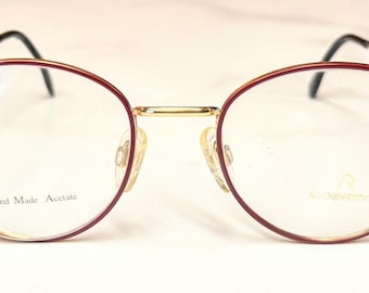 Gafas Rodenstock R2761 nuevas, sin usar, con montura burdeos y oro mate. Modelo descatalogado.