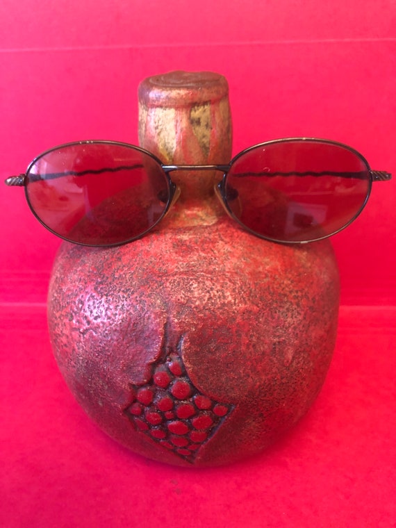 New w/ Defects Copper Vintage Sunglasses Microwave
