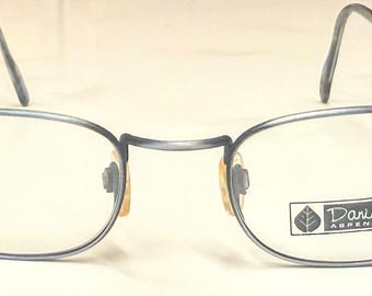 New Old Stock Vintage Daniel Hunter-brillen Jackpot-denim stopgezet Italiaans montuur