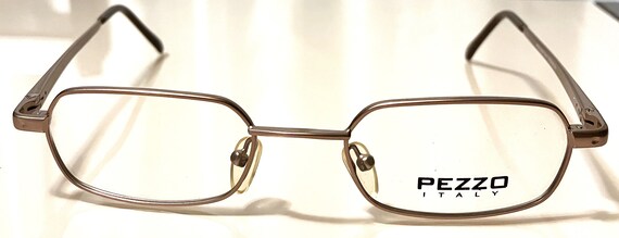 New Brown Pezzo Eyeglasses Rectangular Frames ~ D… - image 2