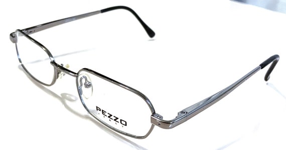 New Gunmetal Pezzo Eyeglasses Hexagon-Shaped Fram… - image 3