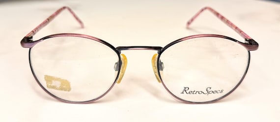New Old Stock Vintage Charmant Eyeglasses Cotton Candy Swirl Discontinued Frames Made in Japan