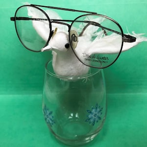 New Roundish Aviator DANIEL HUNTER Tioga Eyeglasses Antique Eggplant Color Vintage Frames ~ Closeout SALE