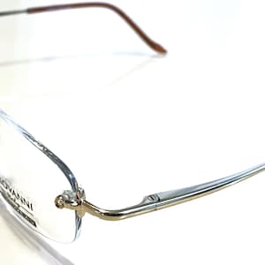 New Gold Rimless Giovanni Eyeglasses ~ Discontinued Model ~ Ships FREE in USA! ~ Discounted Closeout SALE!