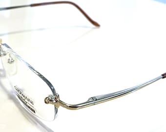 New Gold Rimless Giovanni Eyeglasses ~ Discontinued Model ~ Ships FREE in USA! ~ Discounted Closeout SALE!