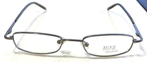 New Mini Kids Collection Eyeglasses Lavender Rect… - image 2