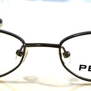 New Gunmetal Pezzo Eyeglasses ~ Rectangular Frames ~ Discontinued Model ~ Ships FREE in USA! ~ Discounted Closeout SALE!
