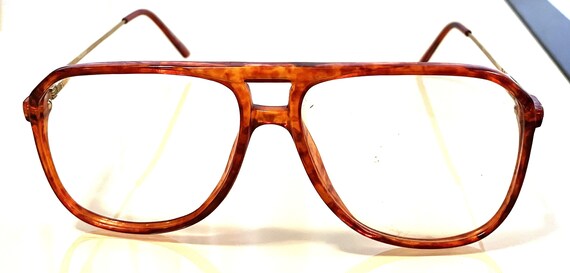 New Ruby Red (Transparent) Aviator Phoenix Eyegla… - image 1