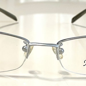 New Rimless Magic Eyeglasses Matte Silver ~ Discontinued Model ~ Closeout SALE! ~ Ships FREE in USA!