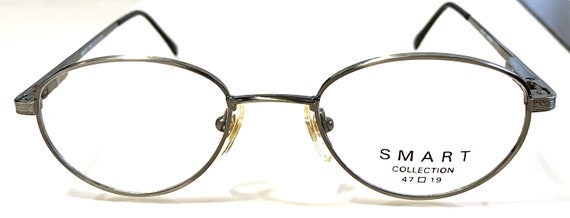 New Roundish Smart Eyeglasses Gunmetal Frame Blac… - image 4