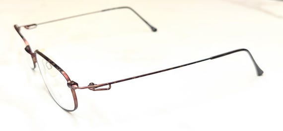 New Old Stock Vintage Eyeglasses Synthes-Eyez by Charmant Metallic Brown Fusion Discontinued Japan Frame