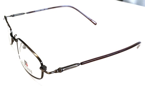 New Rossini Eyeglasses Brown w/ Unique Temples ~ … - image 1