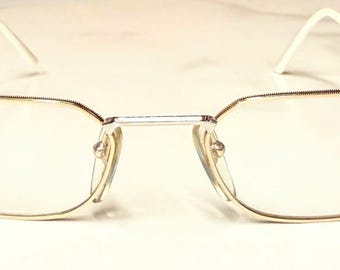 Lunettes de vue Dead Stock Comete bicolores or et argent