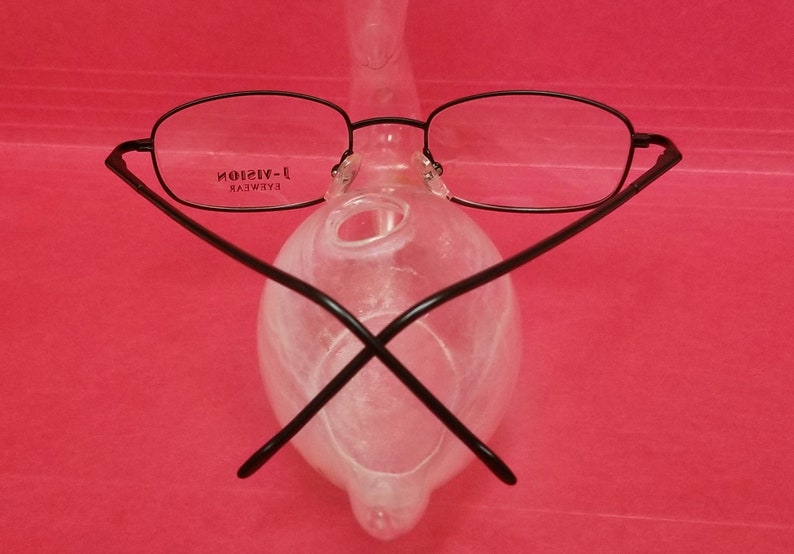 New Black J-VISION Eyeglasses Rectangle Design Frame Prescription Glasses image 3