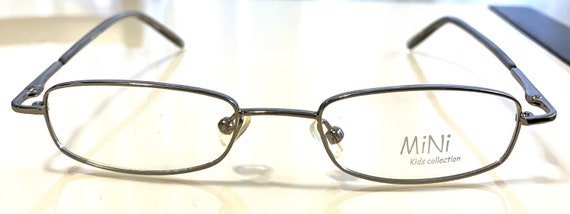 New Mini Kids Collection Eyeglasses Lavender Rect… - image 3