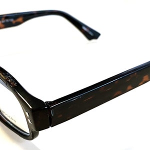 Nya moderna glasögon med mörkbruna/svarta fusionbågar (halvtransparenta) ~ Utgången modell ~ Fraktas GRATIS i USA! ~ Rea vid rabatterad slutförsäljning