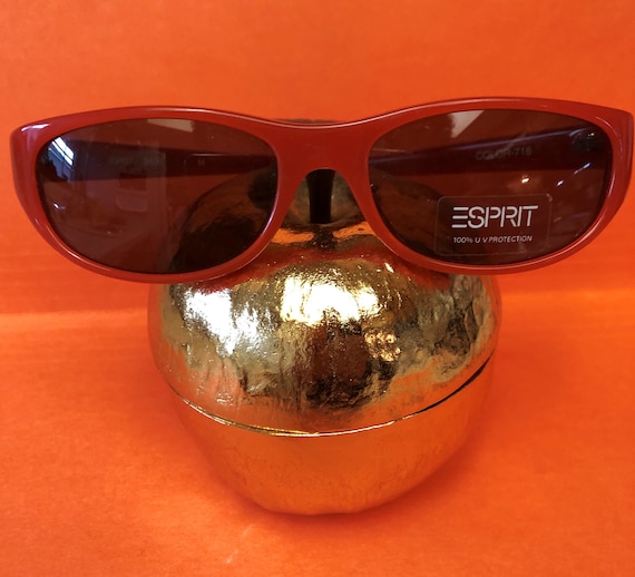 New Vibrant Scarlet Red ESPIRIT Sunglasses Brilli… - image 1