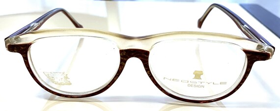 New Two-Tone Neostyle Eyeglasses Amber (Cola Blas… - image 2