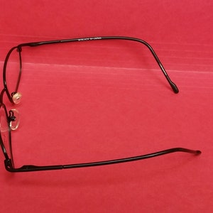 New Black J-VISION Eyeglasses Rectangle Design Frame Prescription Glasses image 4