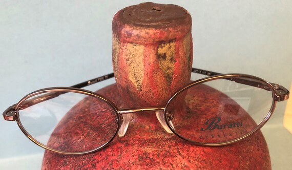 New Kids Shiny Brown Metal BURATTI Eyeglasses ~ D… - image 5