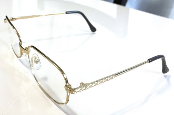 New Rose Gold FOCUSS Eyeglasses ~ Men's Rectangula