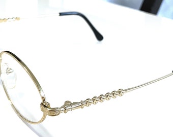Neue Rose Gold FOCUSS Brille Ovalish w / Einzigartige Steg und Bügel ~ Auslaufmodell ~ Versand kostenlos in den USA! ~ Ermäßigter Verkauf