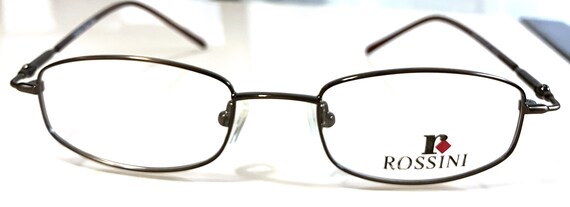 New Rossini Eyeglasses Brown w/ Unique Temples ~ … - image 4