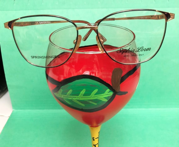 Nuevos y exclusivos anteojos SOPHIA LOREN grandes con marcos multicolores turquesa lavanda Precio de liquidacion con descuento Lados con corte de diamante OFERTA Etsy Espana