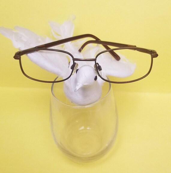 New Rose Metallic Eyeglasses Rectangle Frames Dar… - image 1