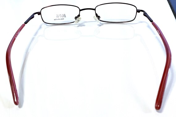 New Electric Purple Mini Eyeglasses Rectangular F… - image 3