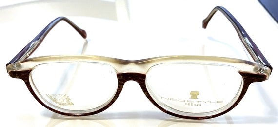 New Two-Tone Neostyle Eyeglasses Amber (Cola Blas… - image 4