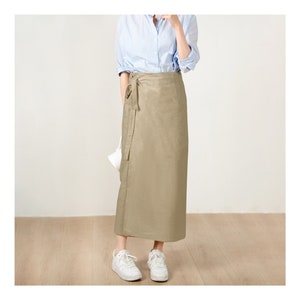 Long khaki skirts india top