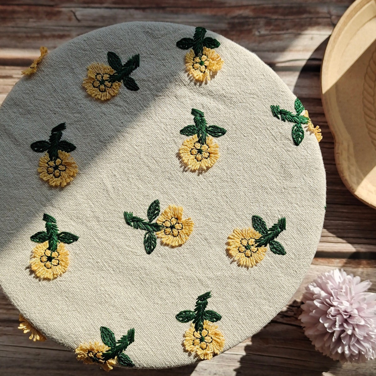 Custom Reusable Bowl Covers Bread Proofing Cover Bread Baking Supplies, Zero Waste Swap, Christmas Gift Housewarming Embroidery Daisies - Etsy