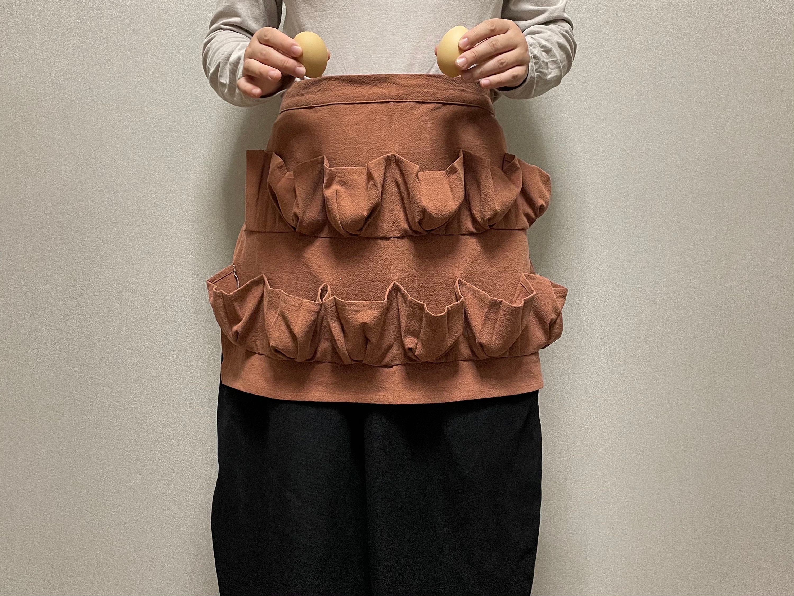 sunyue canvas chicken egg collecting apron