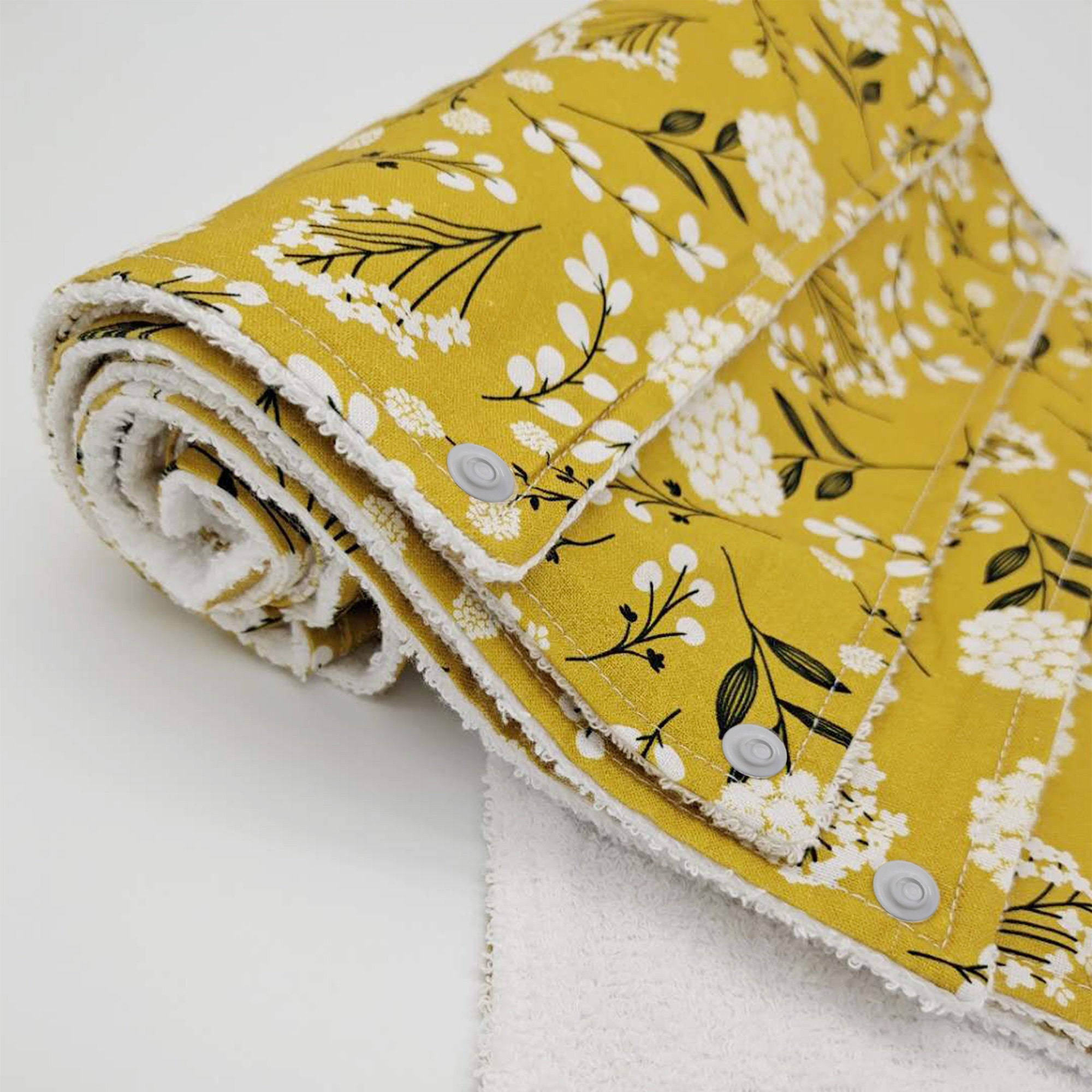 Pre-Rolled Reusable Paperless Towels - Brown Dandelion - KARUILU